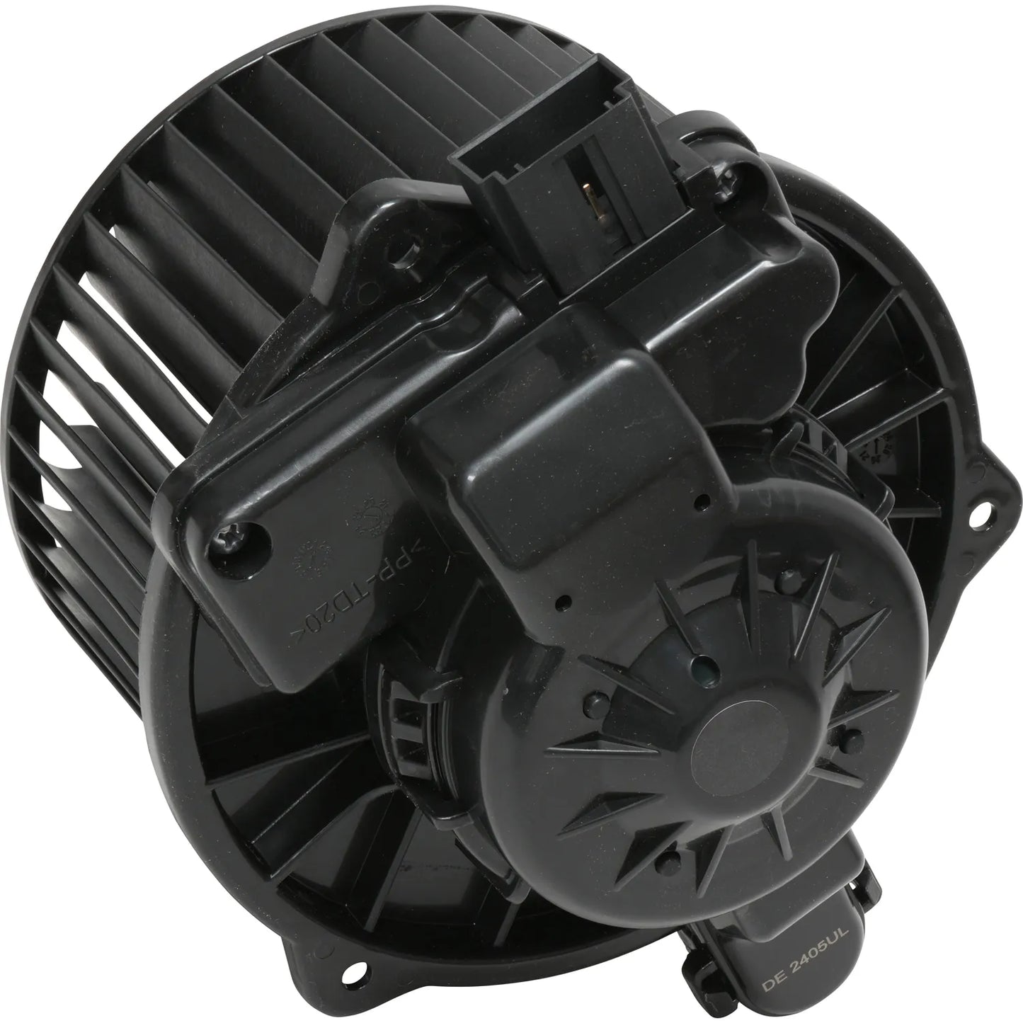 Motor de soplador con rueda