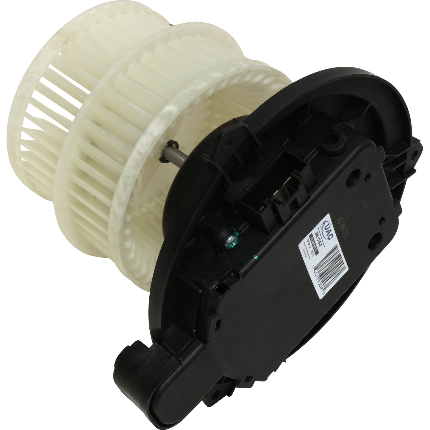 Motor de soplador con rueda