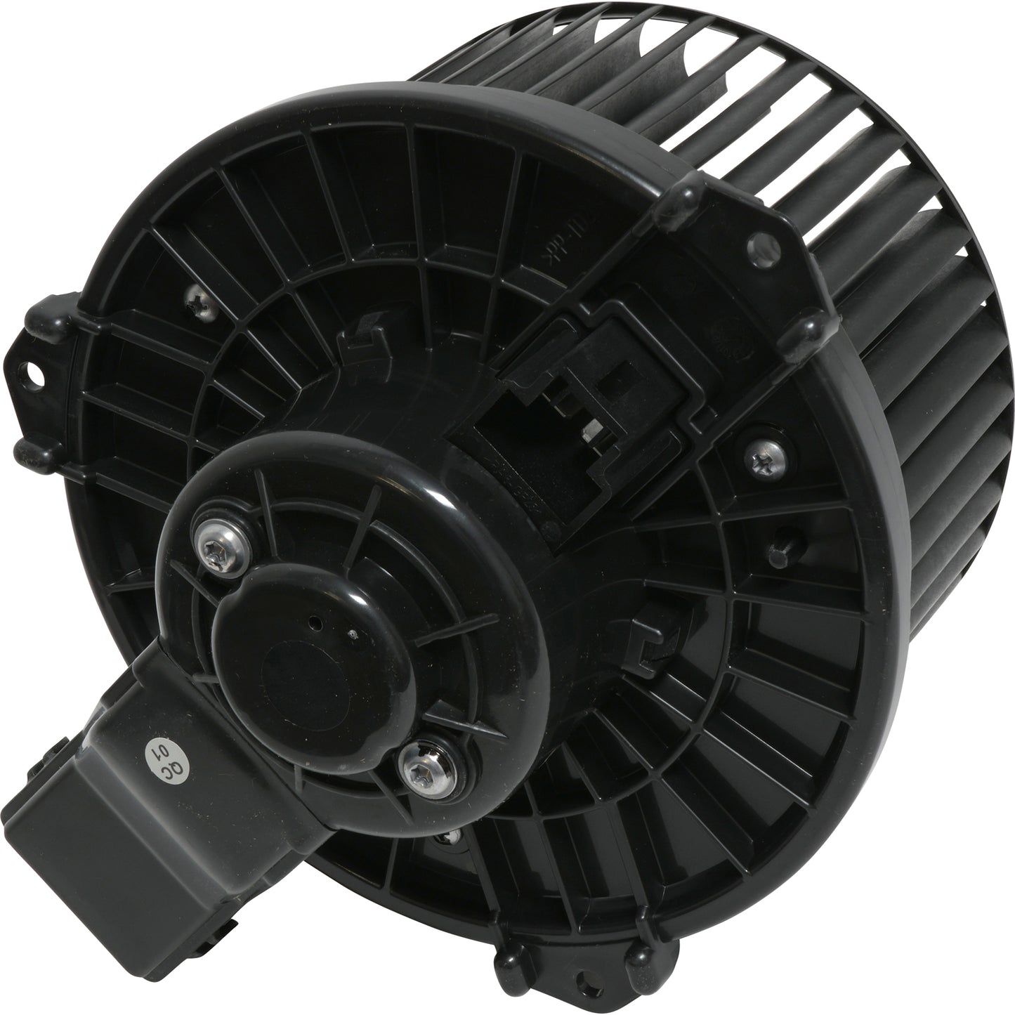 Motor de soplador con rueda