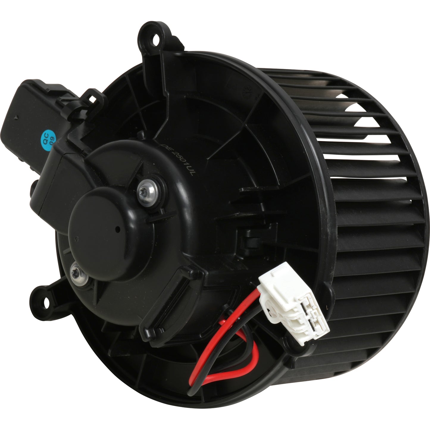 Motor de soplador con rueda