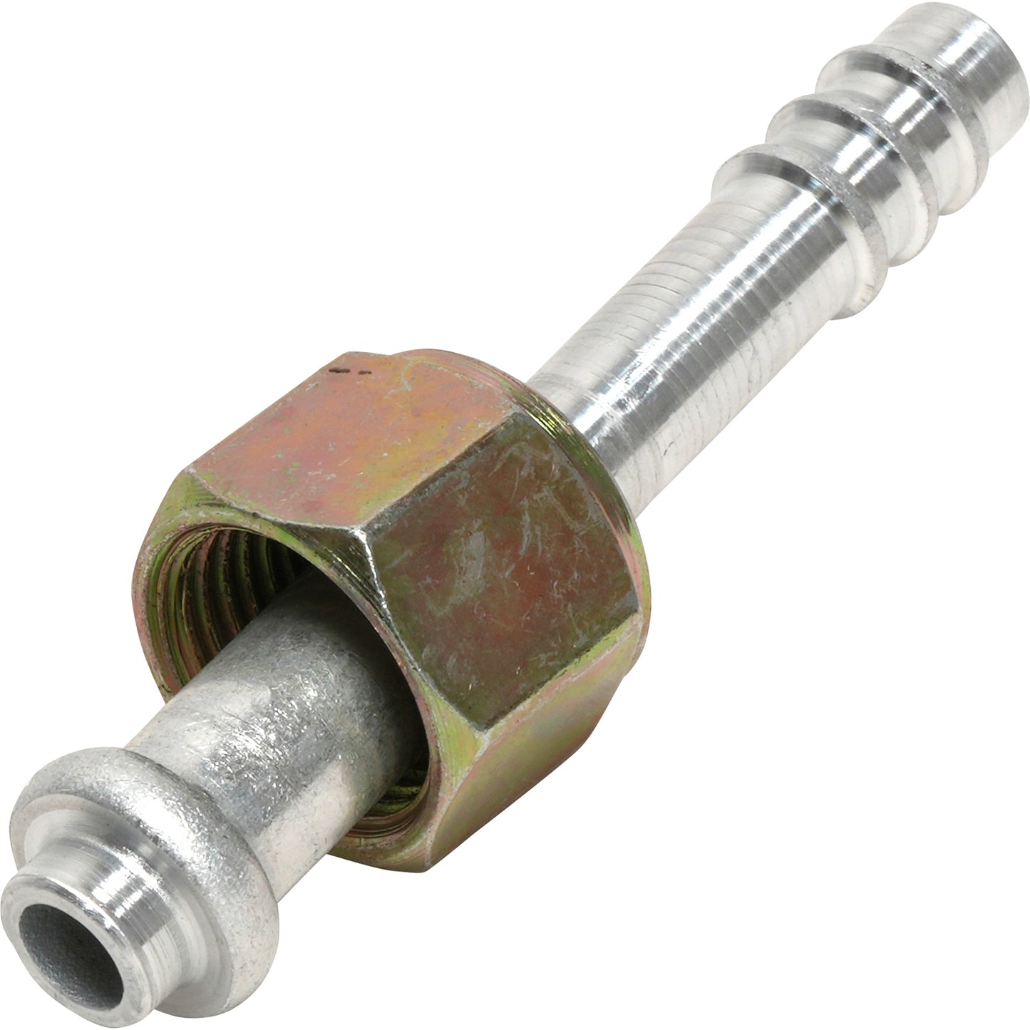 Aluminum Straight Female Oring Barb Fitting 5/16 Recto