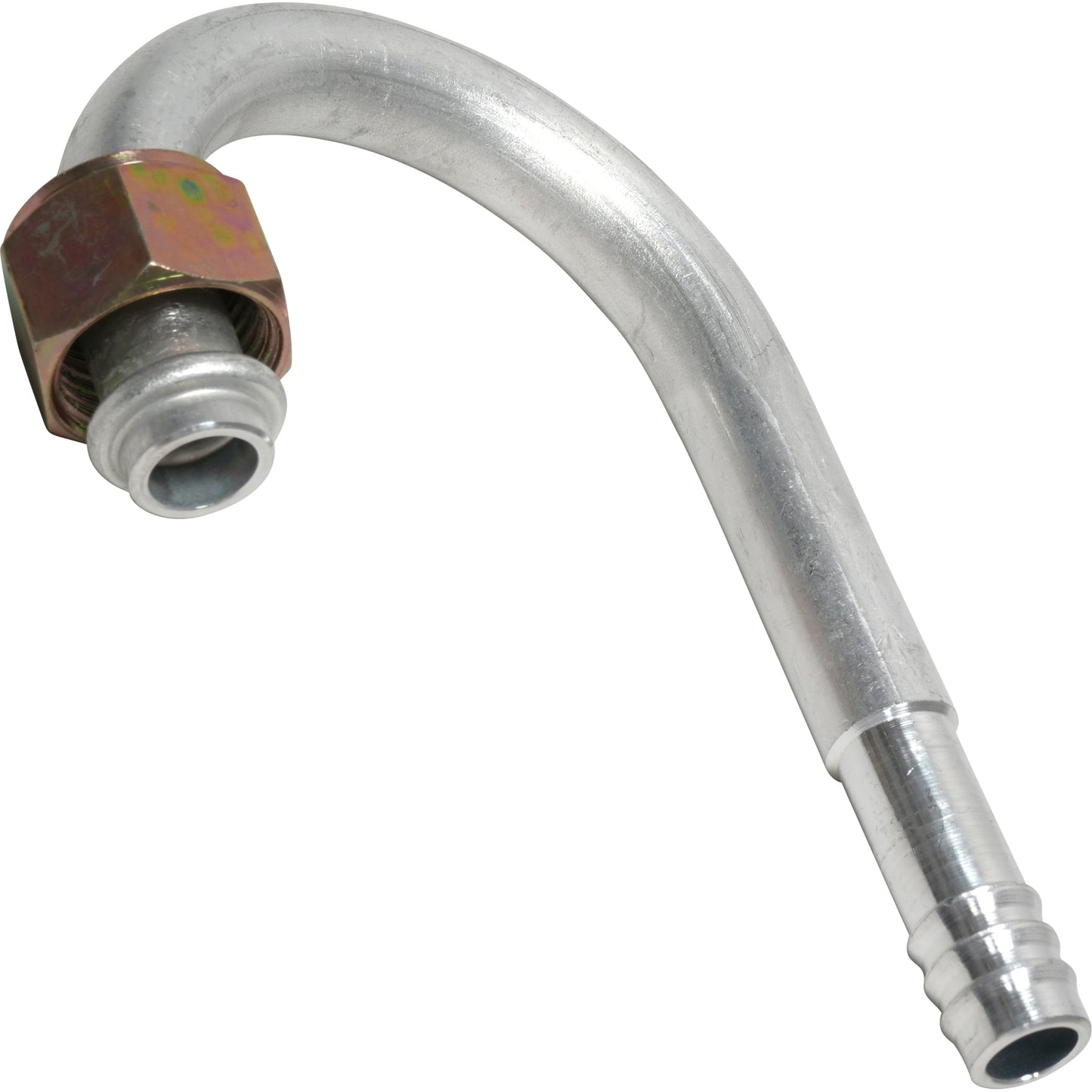 Aluminum U-Shape Female Oring Barb Fitting 1/2 180g