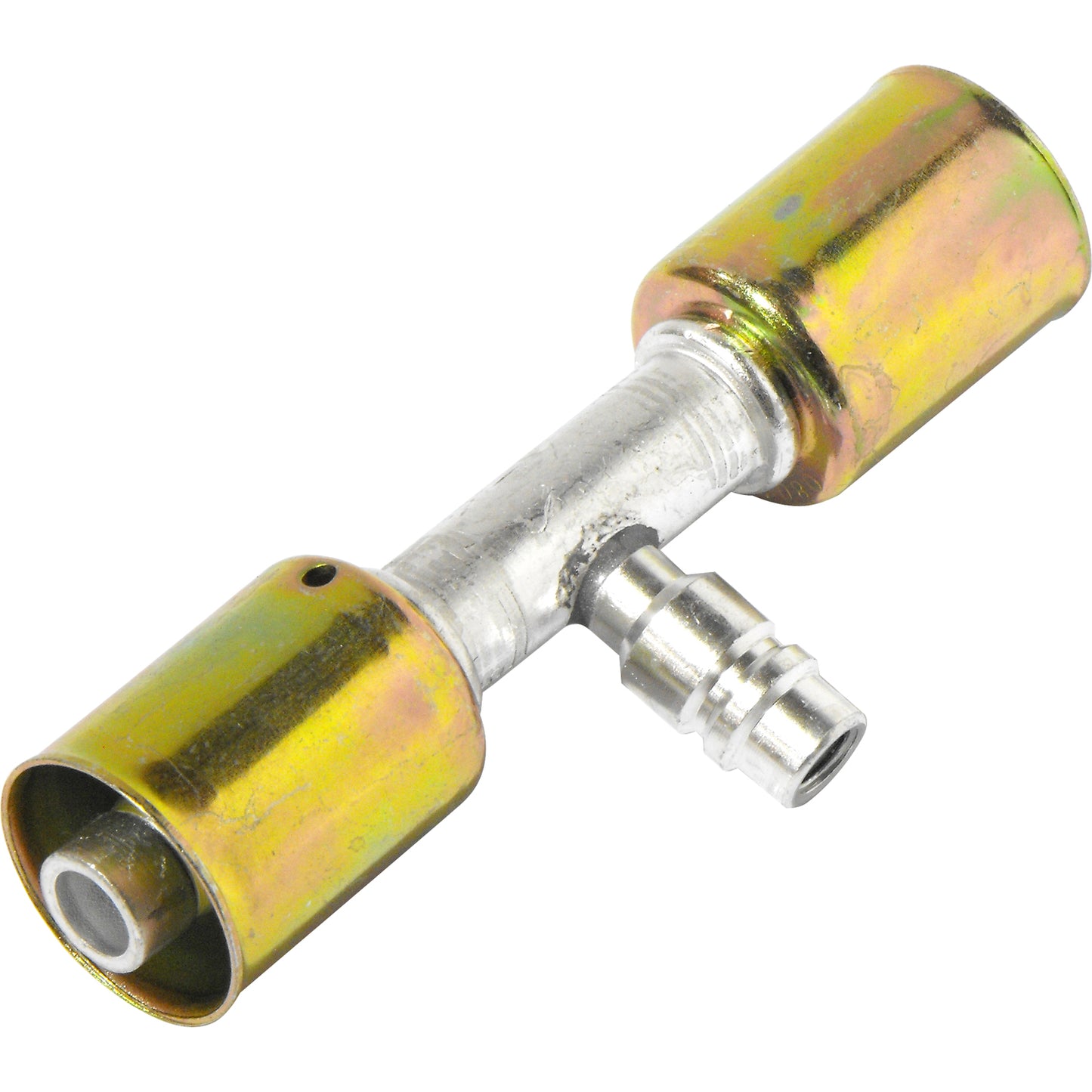 Aluminum Straight Beadlock Splicer w/ Service Port