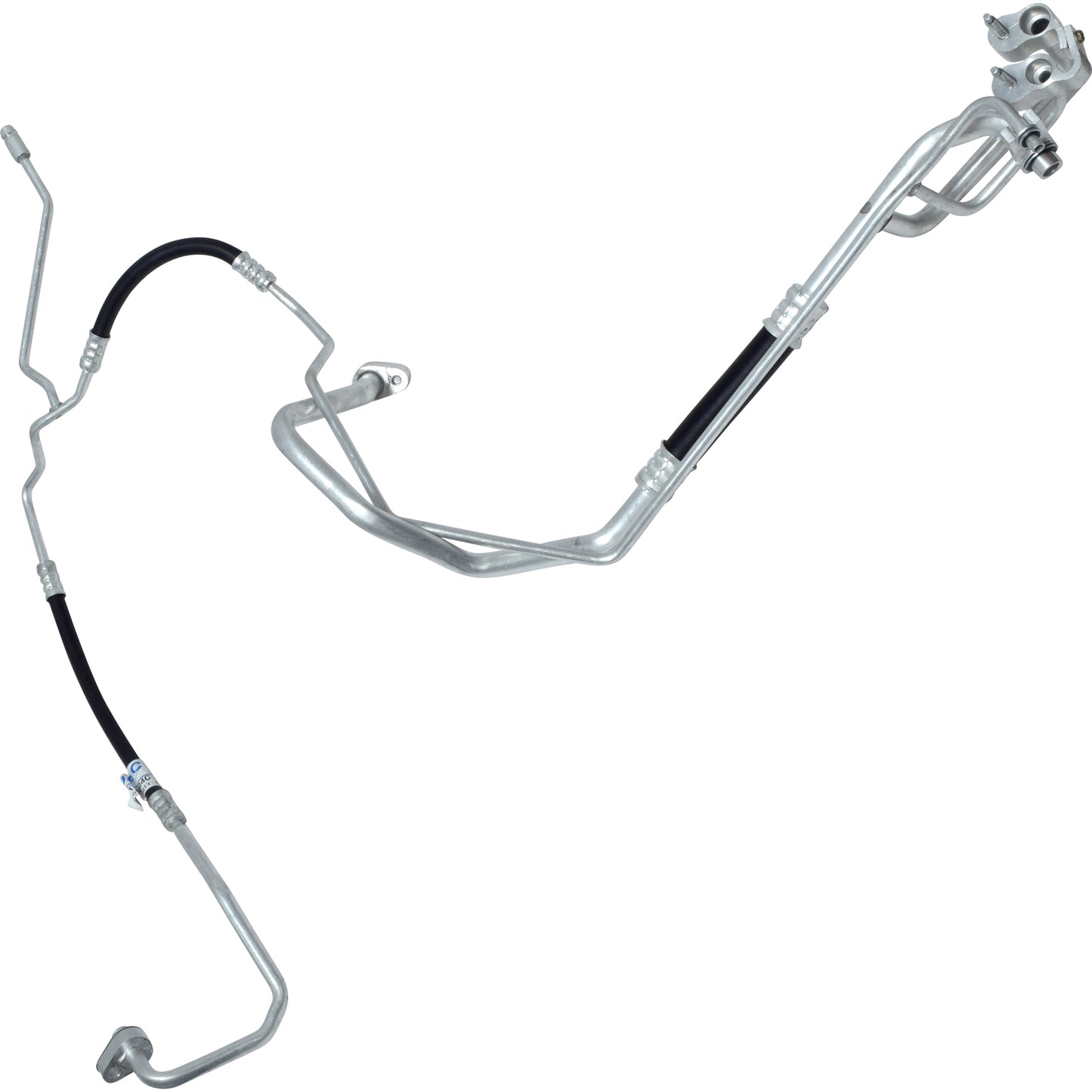 Línea de succión y líquido