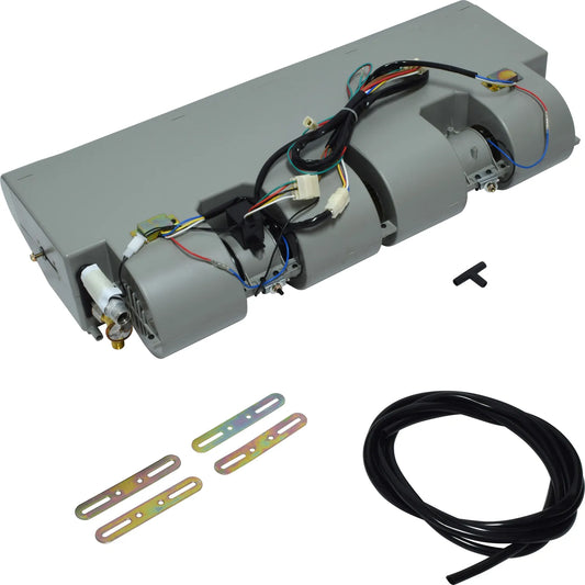 Unidad de aire acondicionado debajo del tablero