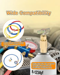 Adapter para Recargar Gas R1234YF con Adapter R134A | B07XZLWX8B
