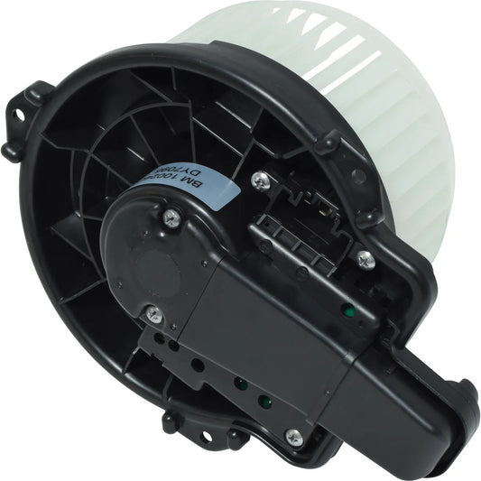 Motor de soplador con rueda