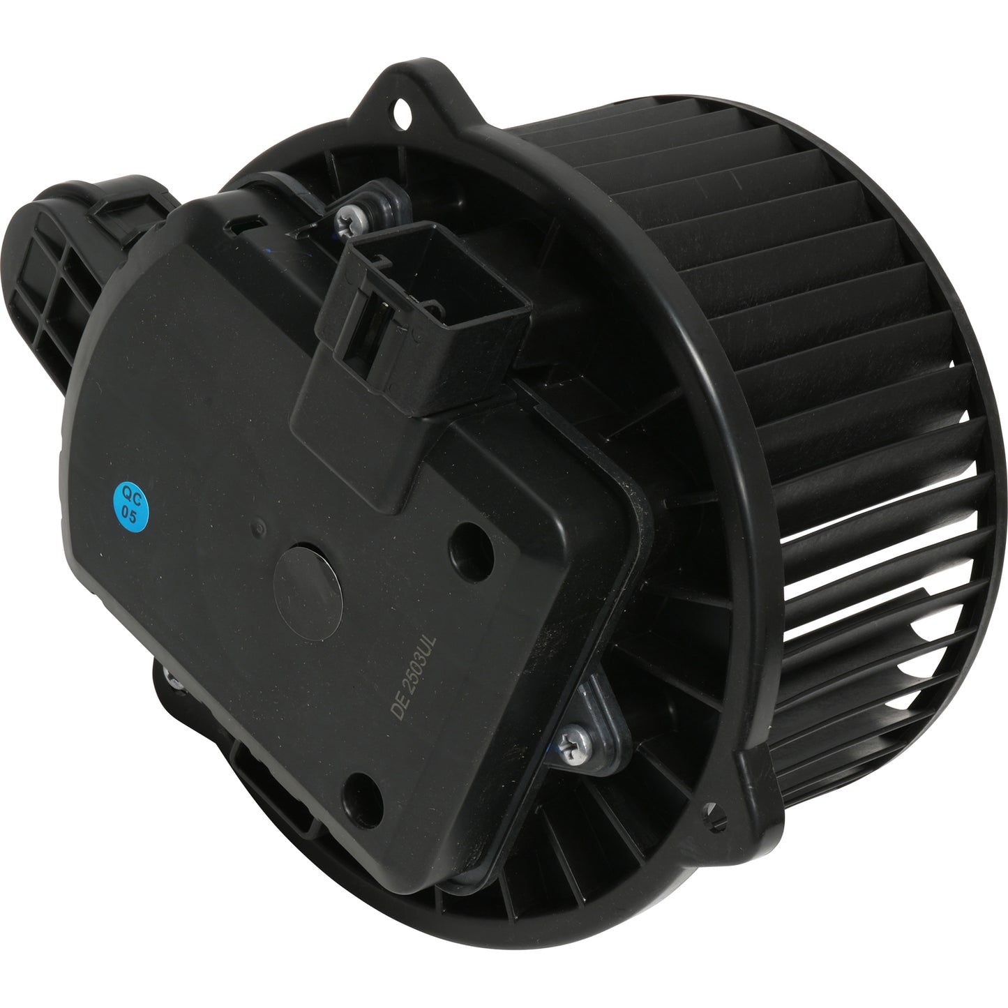 Motor de soplador con rueda