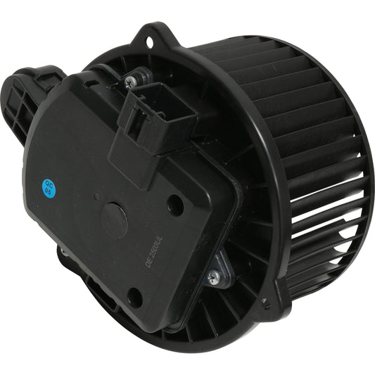 Motor de soplador con rueda