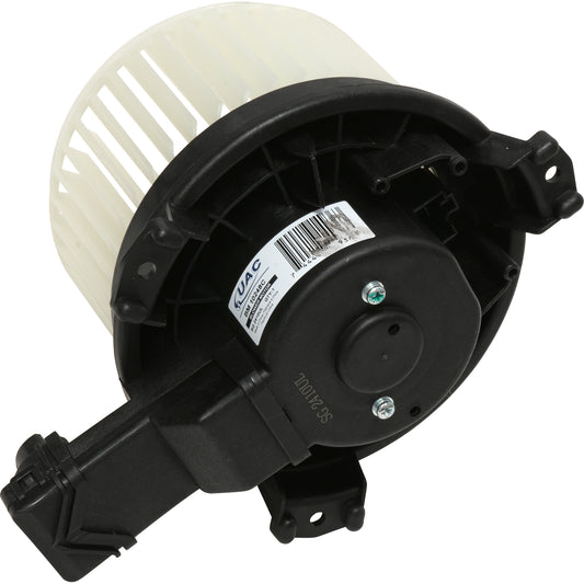 Motor de soplador con rueda