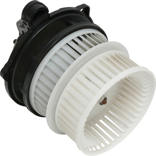 Motor de soplador con rueda