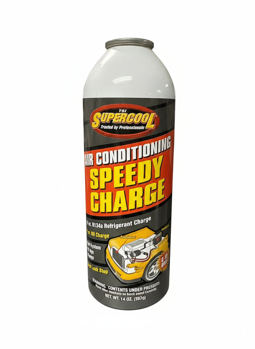 Carga rápida R134 + aceite + UV 14 oz