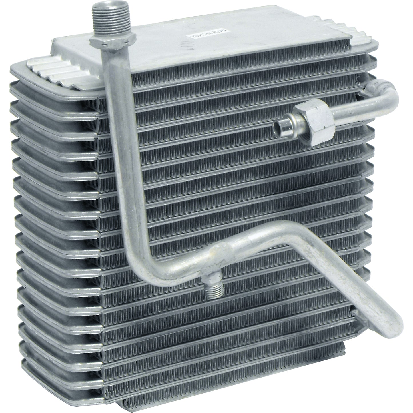 Aleta de placa del evaporador