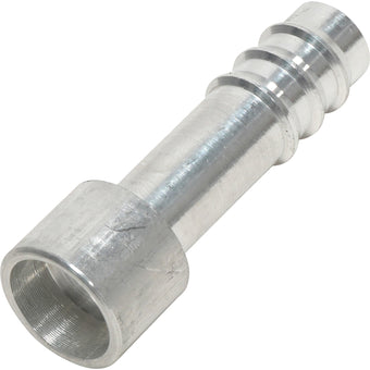 compare product Aluminum Straight Outer Weld-on Barb Fitting Punta Aluminio 13/32