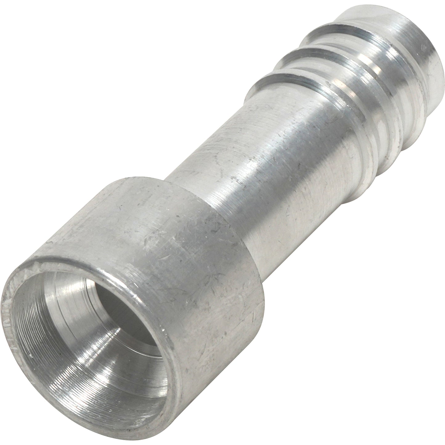 Aluminum Straight Outer Weld-on Barb Fitting Punta Alumino 1/2