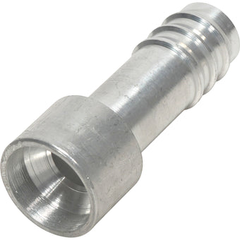 compare product Aluminum Straight Outer Weld-on Barb Fitting Punta Alumino 1/2