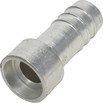 compare product Aluminum Straight Outer Weld-on Barb Fitting Punta Alumino 5/8