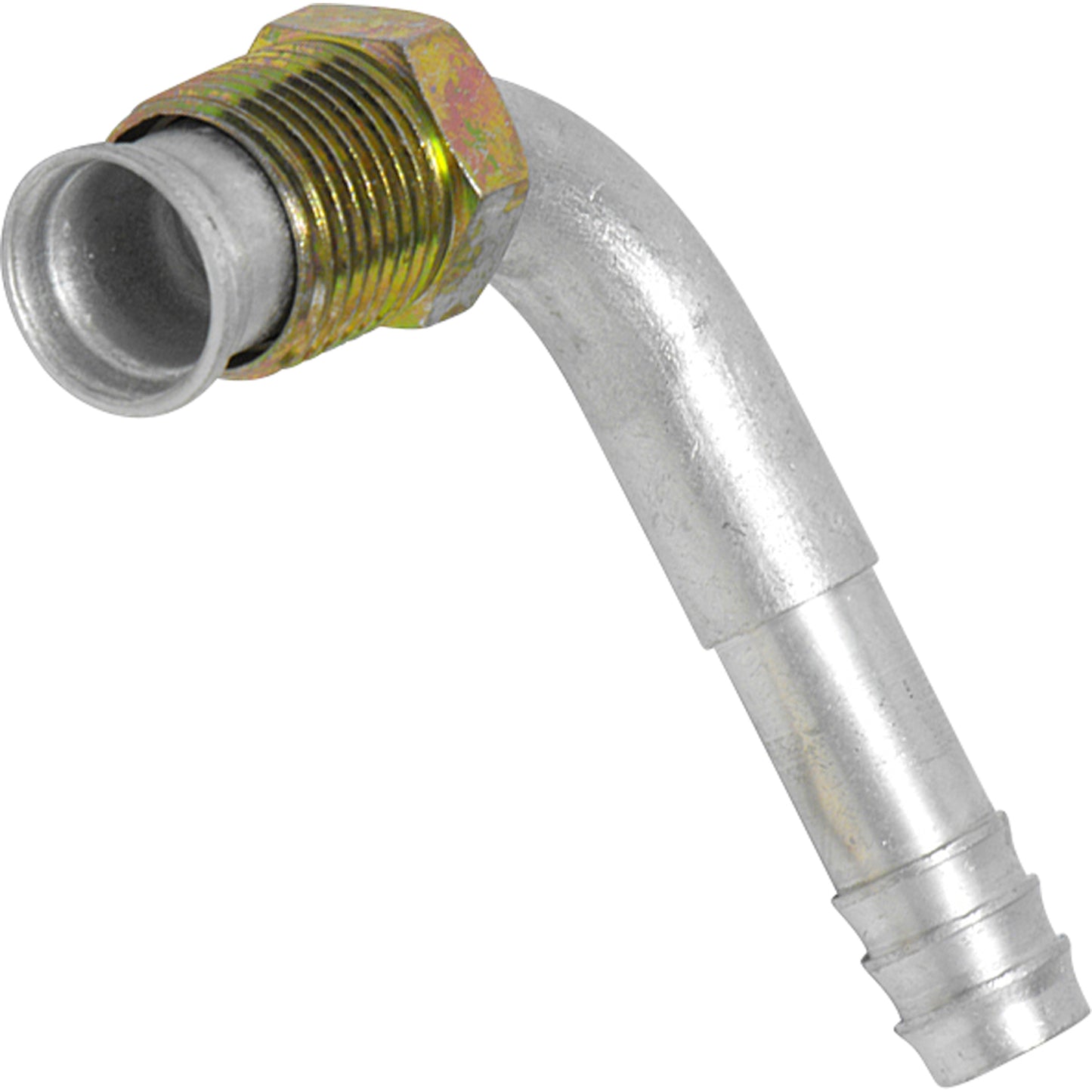 Aluminum 90º Male Insert Oring Barb Fitting 1/2