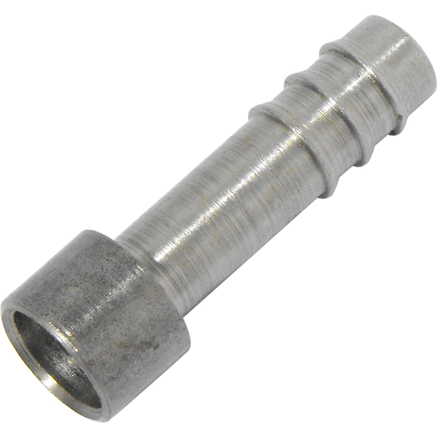 Steel Straight Outer Weld-on Barb Fitting Punta Hierro 13/32