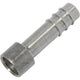 Steel Straight Outer Weld-on Barb Fitting Punta Hierro 13/32