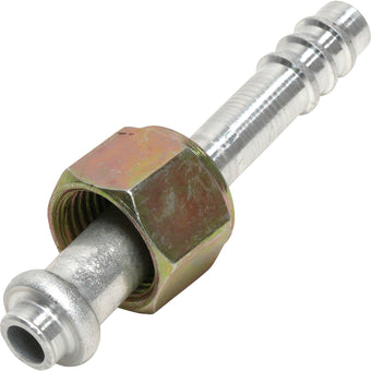 compare product Aluminum Straight Female Oring Barb Fitting 5/16 Recto