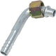 Aluminum 90º Female Oring Barb Fitting 13/32