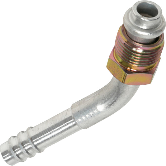 Aluminum 45º Male Oring Barb Fitting 13/32 Macho  45g