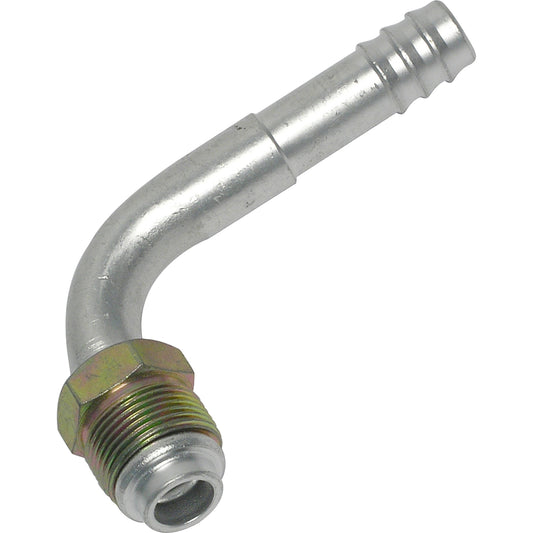 Aluminum 90º Male Oring Barb Fitting 1/2 Macho 90g