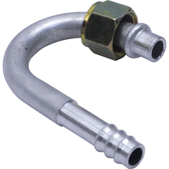 compare product Aluminum U-Shape Female Oring Barb Fitting 13/32 180g