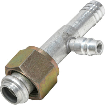 compare product Aluminum Str. Female Oring Barb Ftg. w/ Svc Port