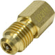 Brass Straight Screw-on Service Port Fitting