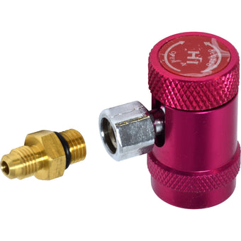 compare product Aluminum Manifold Gauge Hose and Coupler Set